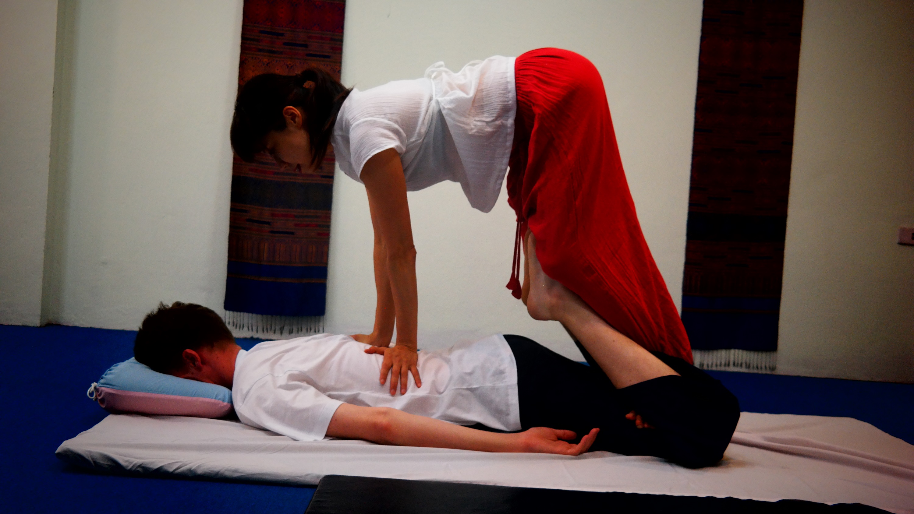Thai massage Stretches